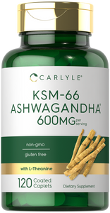 KSM-66 Ashwagandha 600mg | 120 Caplets