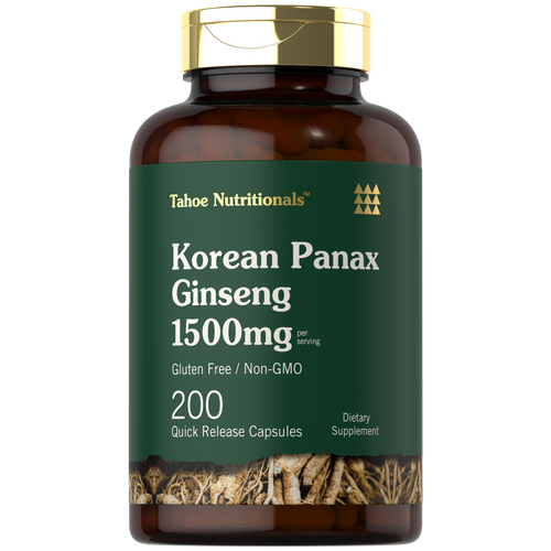 View 1 Korean Panax Ginseng Extract | 200 Capsules