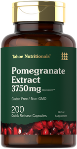 Pomegranate Extract 3750mg | 200 Capsules