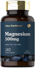 Load image into Gallery viewer, Magnesium 500mg | 140 Caplets
