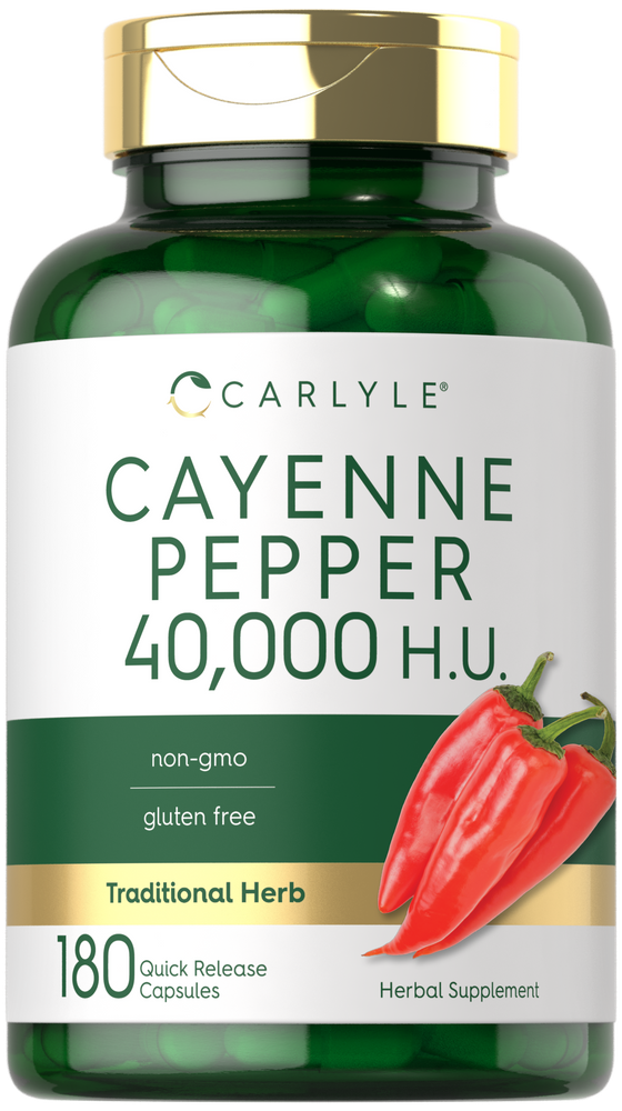 Cayenne Pepper | 180 Capsules
