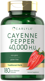 Load image into Gallery viewer, Cayenne Pepper | 180 Capsules
