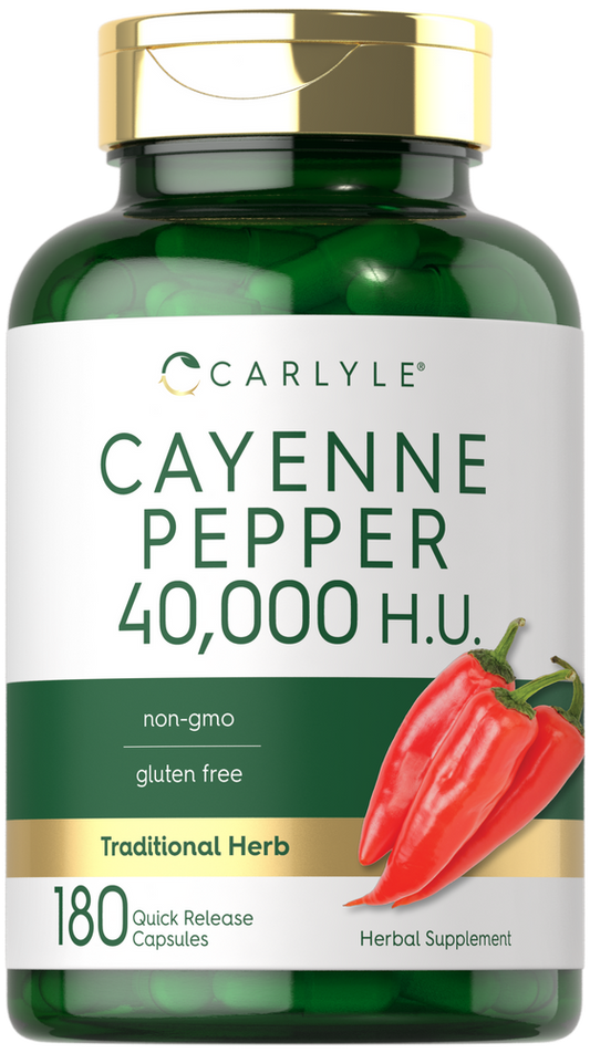 Pimiento de Cayena | 180 Cápsulas