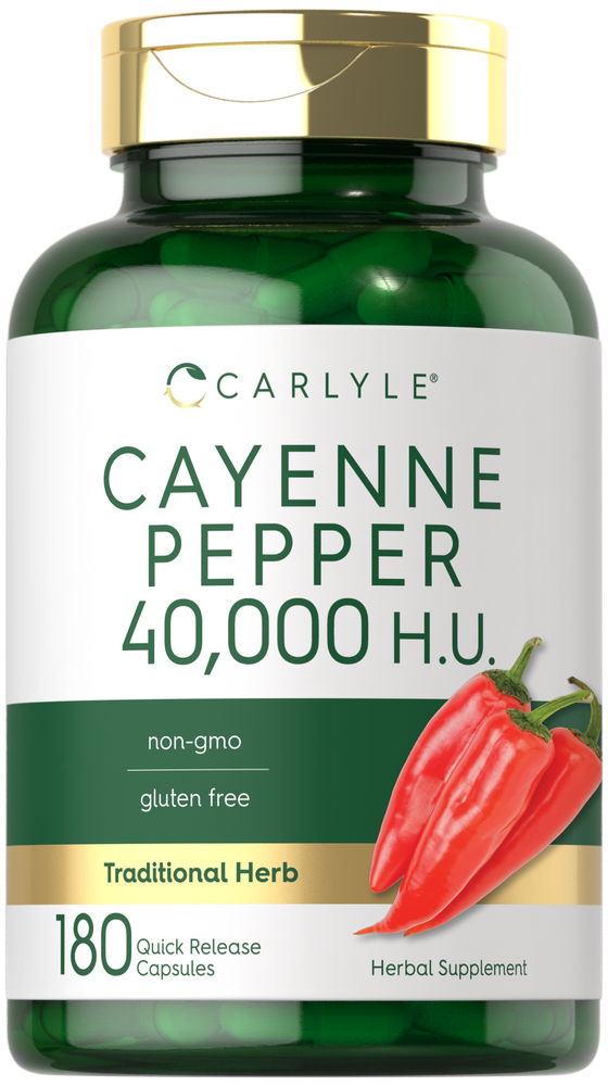 Pimiento de Cayena | 180 Cápsulas