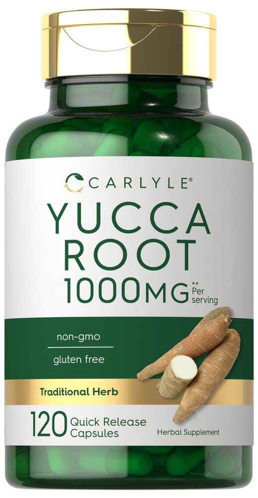 Radice di Yucca 1000mg per porzione | 120 Capsule