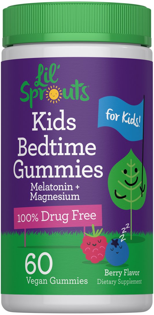Gomitas de Melatonina y Magnesio para Niños | 60 unidades