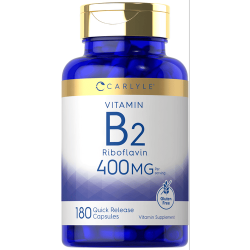 View 1 Vitamina B-2 400mg por porción | 180 Cápsulas