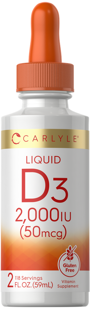 Liquid Vitamin D3 | 2000 IU | 2 oz