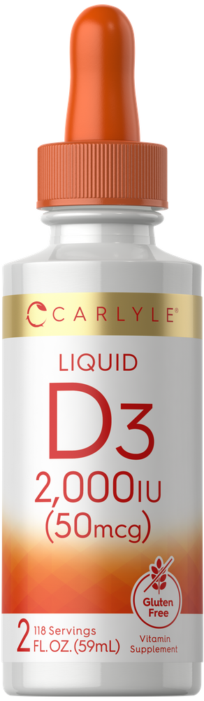 Vitamine D-3 2000UI | 2oz Liquide