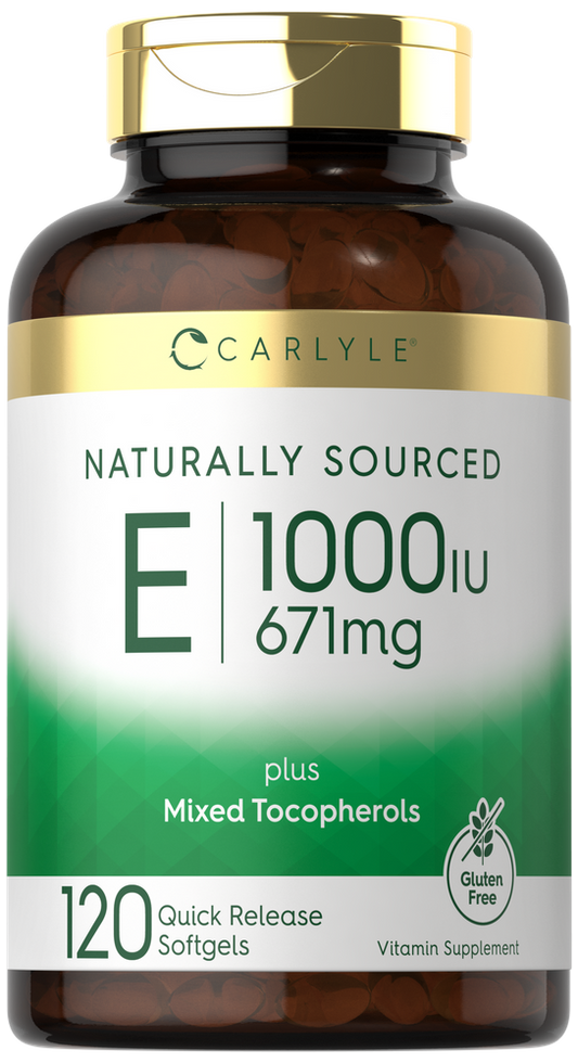 Vitamin E plus Mixed Tocopherols 1000IU | 120 Softgels