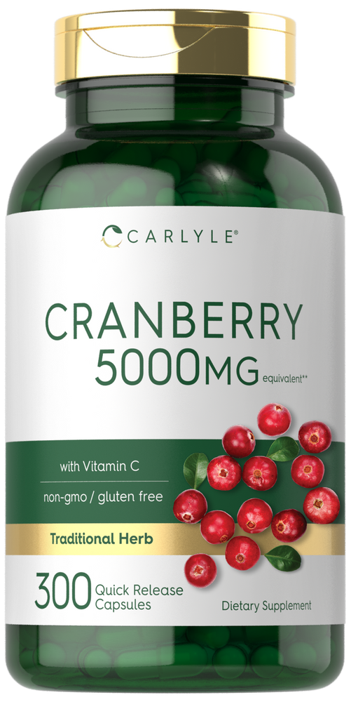 Cranberry 5000mg per serving | 300 Capsules