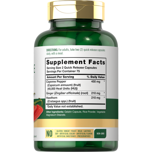 View 2 Cayenne Pepper | 150 Capsules