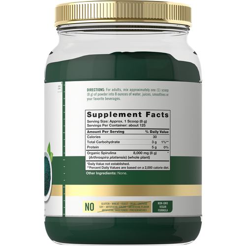 View 2 Spiruline Algue Bleu-Vert | Poudre 2.2lbs