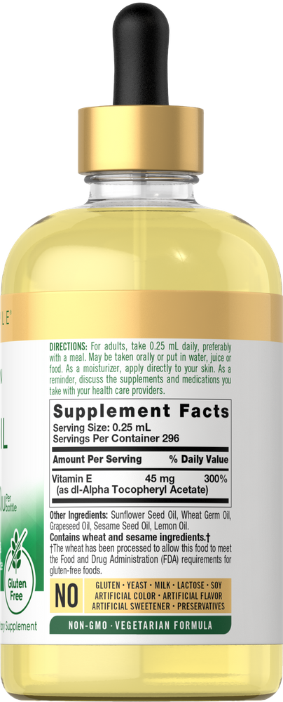 Vitamina E 30000 UI | Olio da 2,5oz