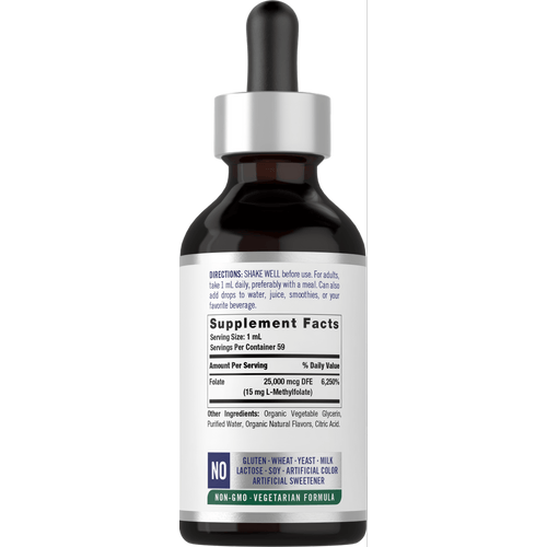 View 2 L Methylfolate Drops 15mg | 2 Fl Oz