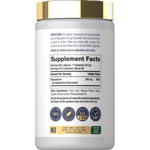 View 2 Magnesium Glycinate | 8 oz Powder