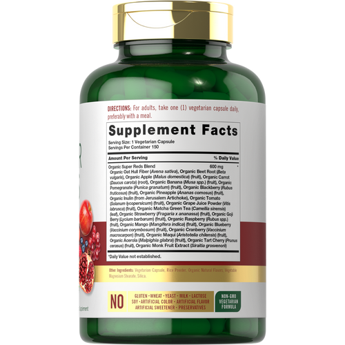 View 2 Super Reds | 150 Capsules