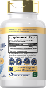 Load image into Gallery viewer, Astaxanthin 12mg with Coconut Oil | 120 Softgels
