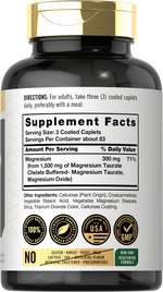 Load image into Gallery viewer, Magnesium Taurate 1500mg | 250 Caplets
