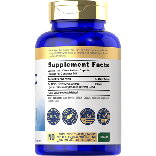 View 2 5-HTP 100mg | 240 Cápsulas