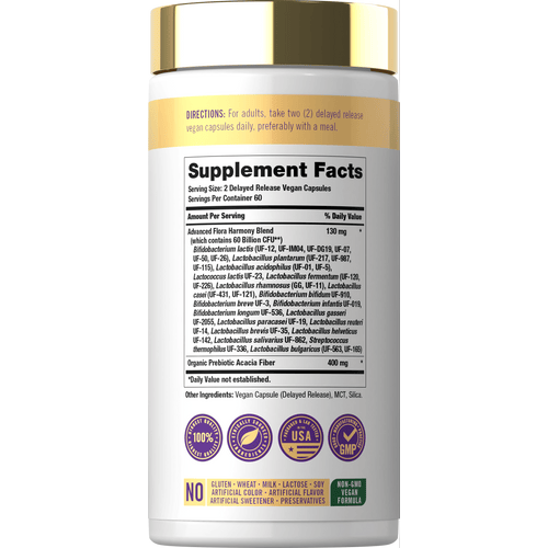 View 2 Probiotics for Women and Men | 60 Billion CFU