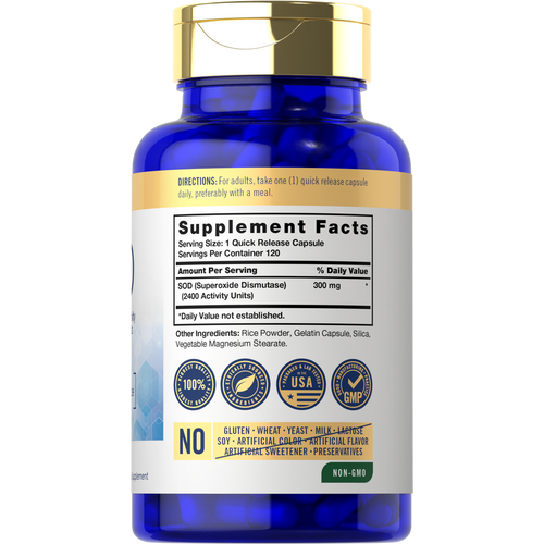 View 2 SOD 300mg | 120 Capsules