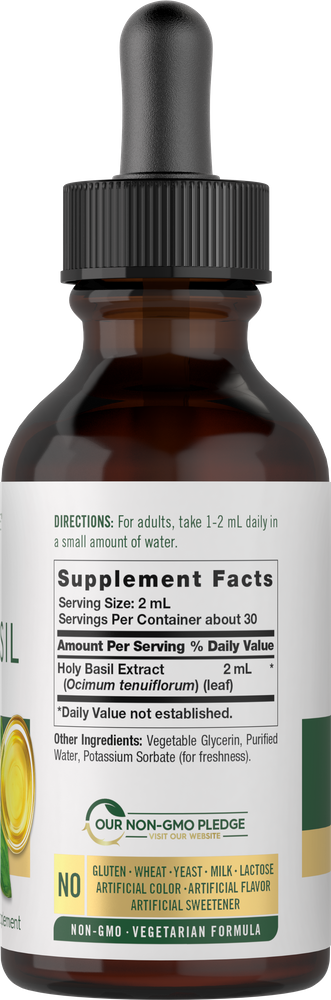 Holy Basil Extract | 2oz Liquid