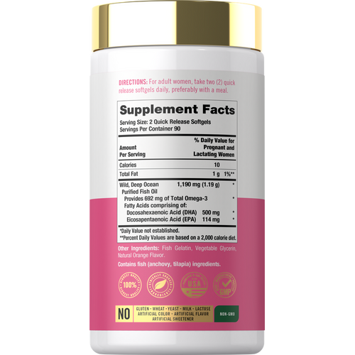 View 2 Prenatal DHA Vitamin | 180 Softgels