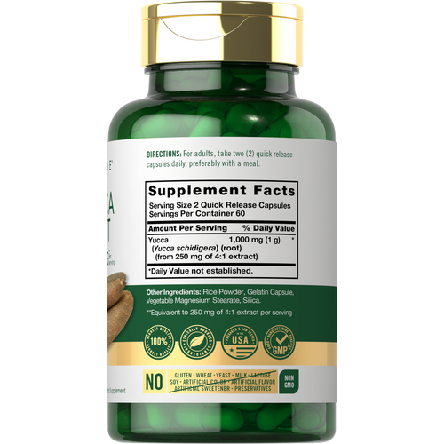 View 2 Yucca Root | 120 Capsules