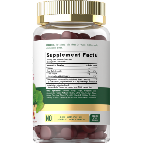 View 2 Ginkgo Biloba | 70 Gummies