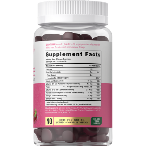 View 2 Iron | 60 Gummies