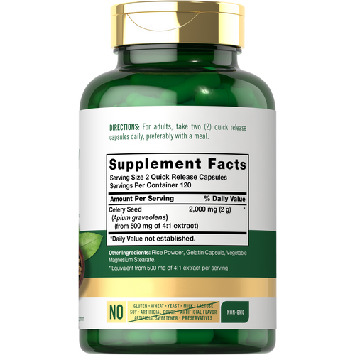 View 2 Celery Seed Extract | 240 Capsules