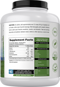 Grass Fed Whey Protein | 5lb Powder