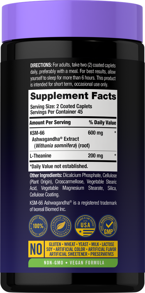 Sleep Aid Supplement | 90 Caplets
