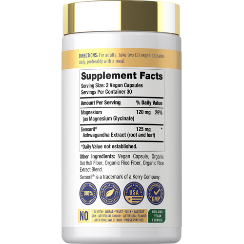 View 2 Cortisol Supplement | 60 Vegan Capsules