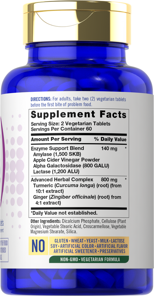 Bloat & Gas Support | 120 Tablets