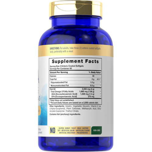 View 2 DHA 1500mg per serving | 180 Softgels