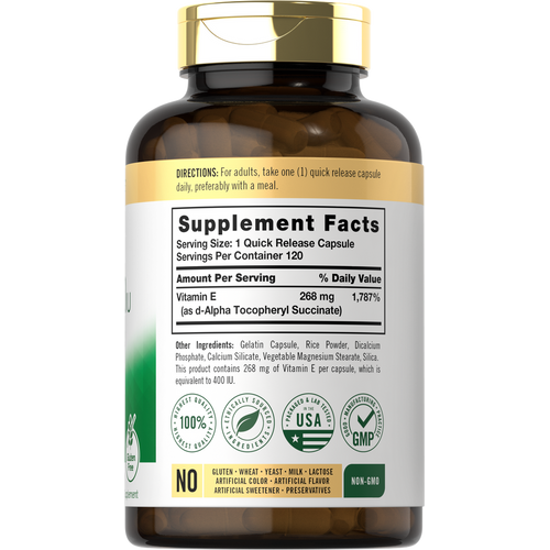 View 2 Vitamina E 400 UI | 120 Capsule