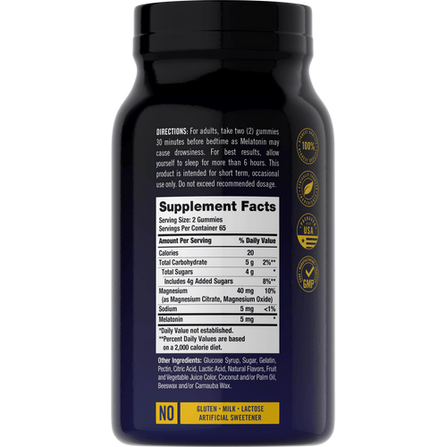 View 2 Melatonin 5mg | Mixed Berry Flavor