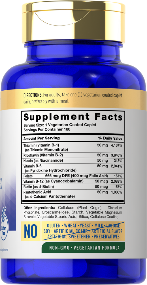 Vitamin B-50 Komplex | 180 Tabletten