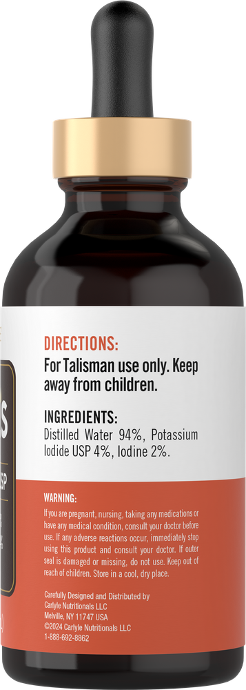 Lugols Iodine | 4oz Liquid Drops