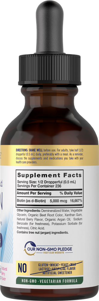 Biotine 5000mcg | 4oz Liquide