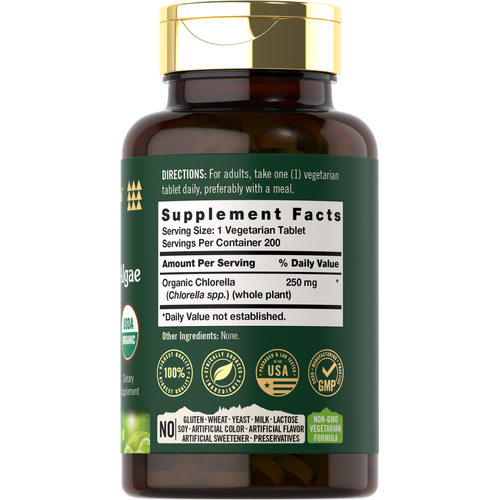 View 2 Chlorella Blue Green Algae 250mg | 200 Tablets