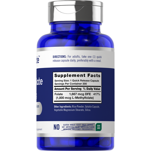 View 2 L-Methylfolat 1000mcg | 200 Kapseln