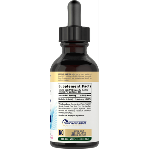 View 2 Biotin 5000mcg | 4oz Liquid
