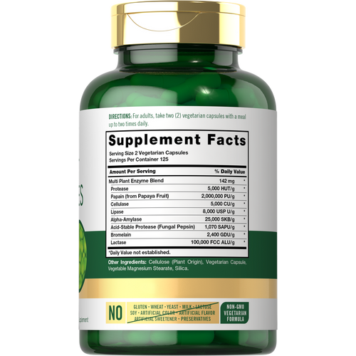View 2 Plant Enzymes | 250 Capsules