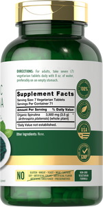 Load image into Gallery viewer, Organic Spirulina 3500mg | 500 Tablets
