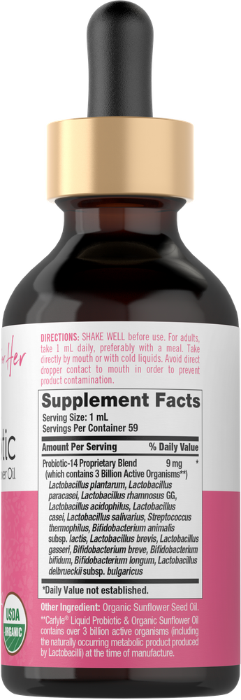 Probiotic for Women | 2oz Liquid