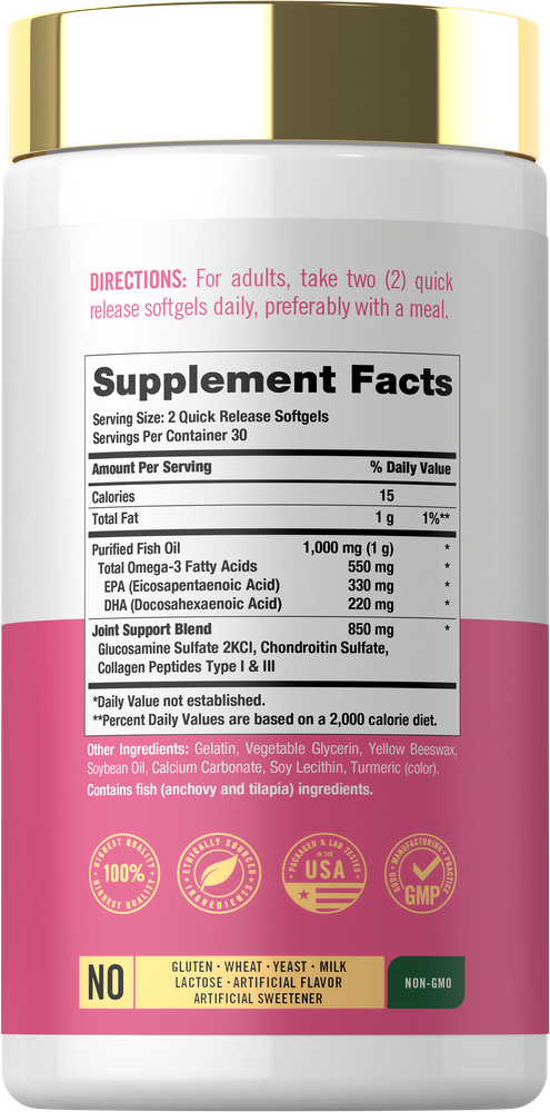 Soutien Articulaire pour Femmes | 60 Gélules