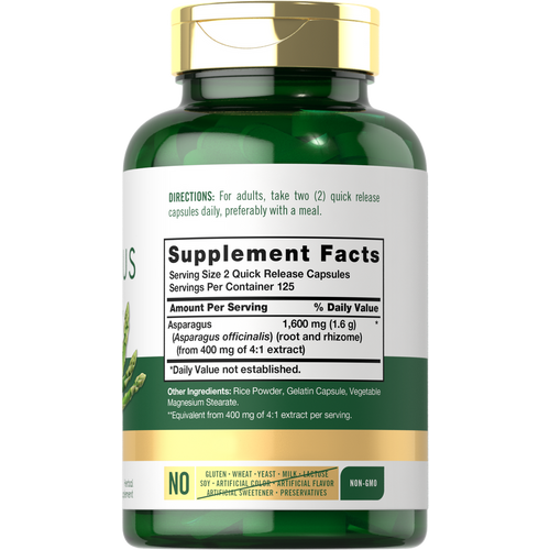 View 2 Asparagus | 250 Capsules